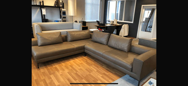 Design on Stock corner sofa Aikon lounge in leather